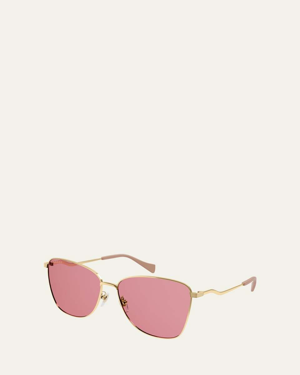 Square Metal Sunglasses